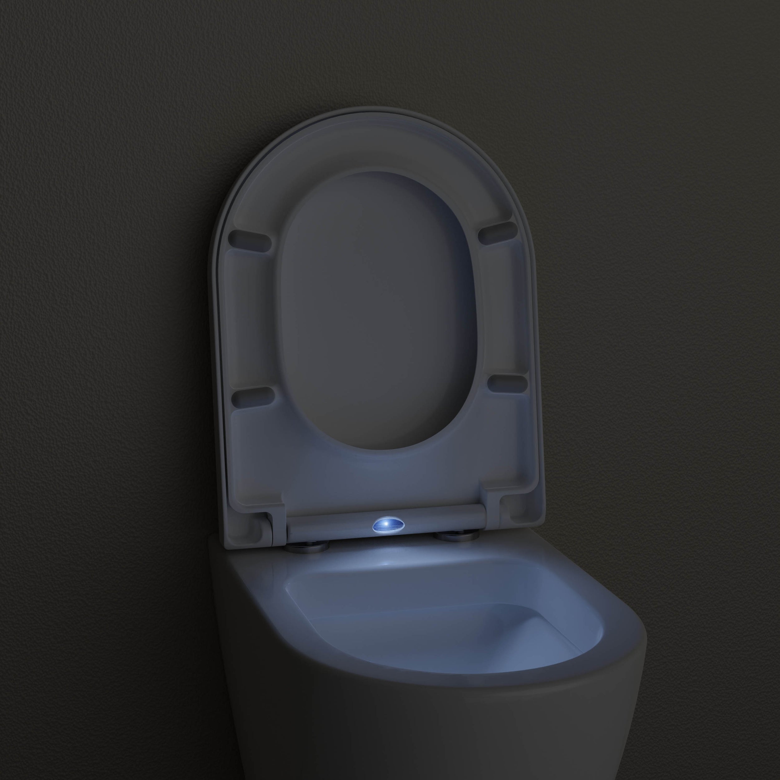 WC prkénko U1002 - funkce Soft-close, osvětlení LED