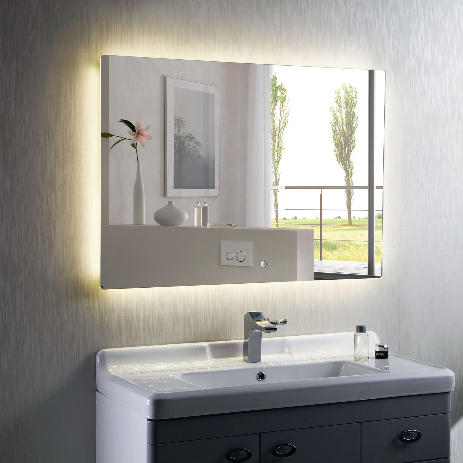LED světelné zrcadlo 2137