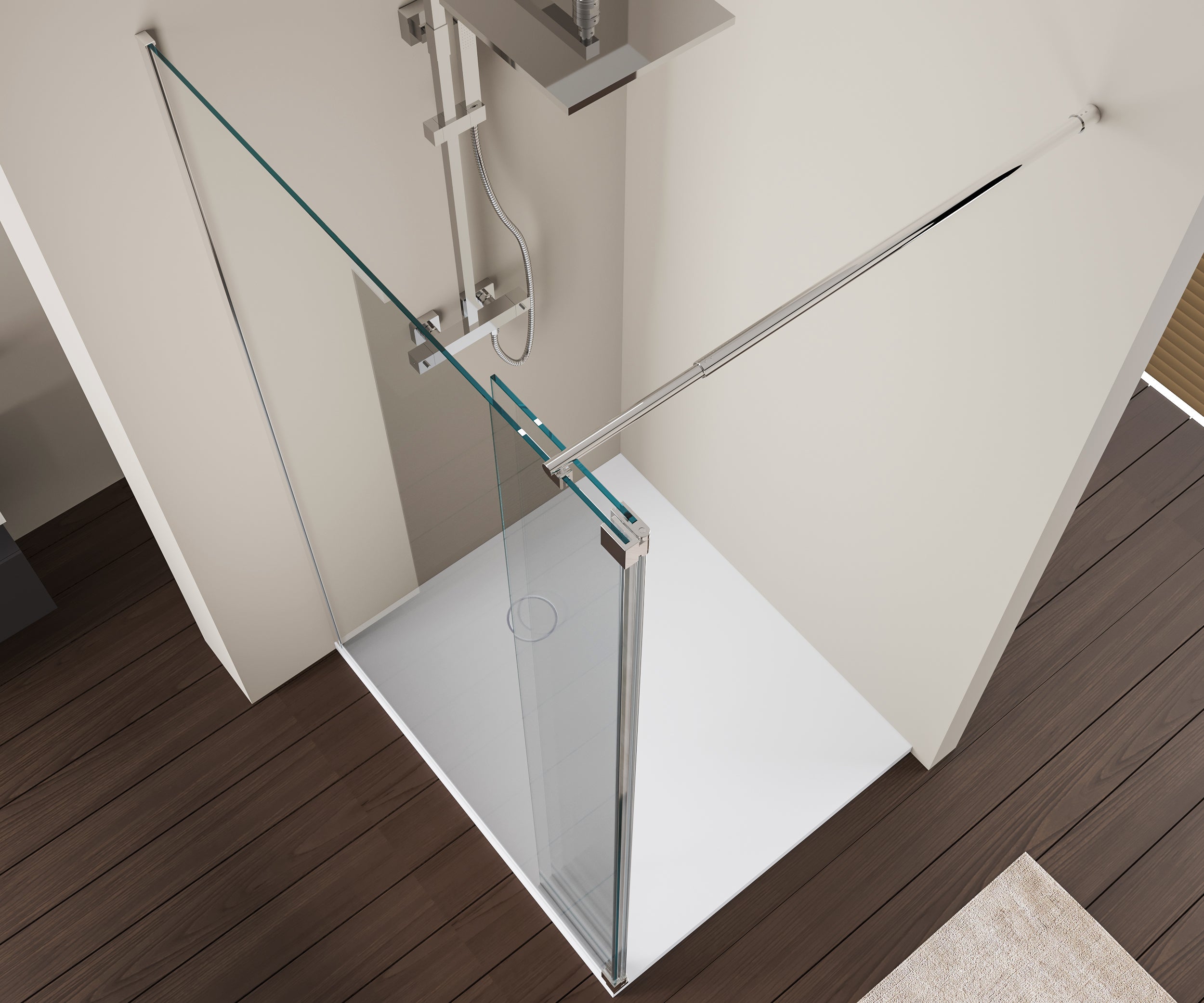 Sprchová zástěna Walk-In sprcha Nano NT109