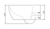 Závěsné WC NT2039 - Rimless