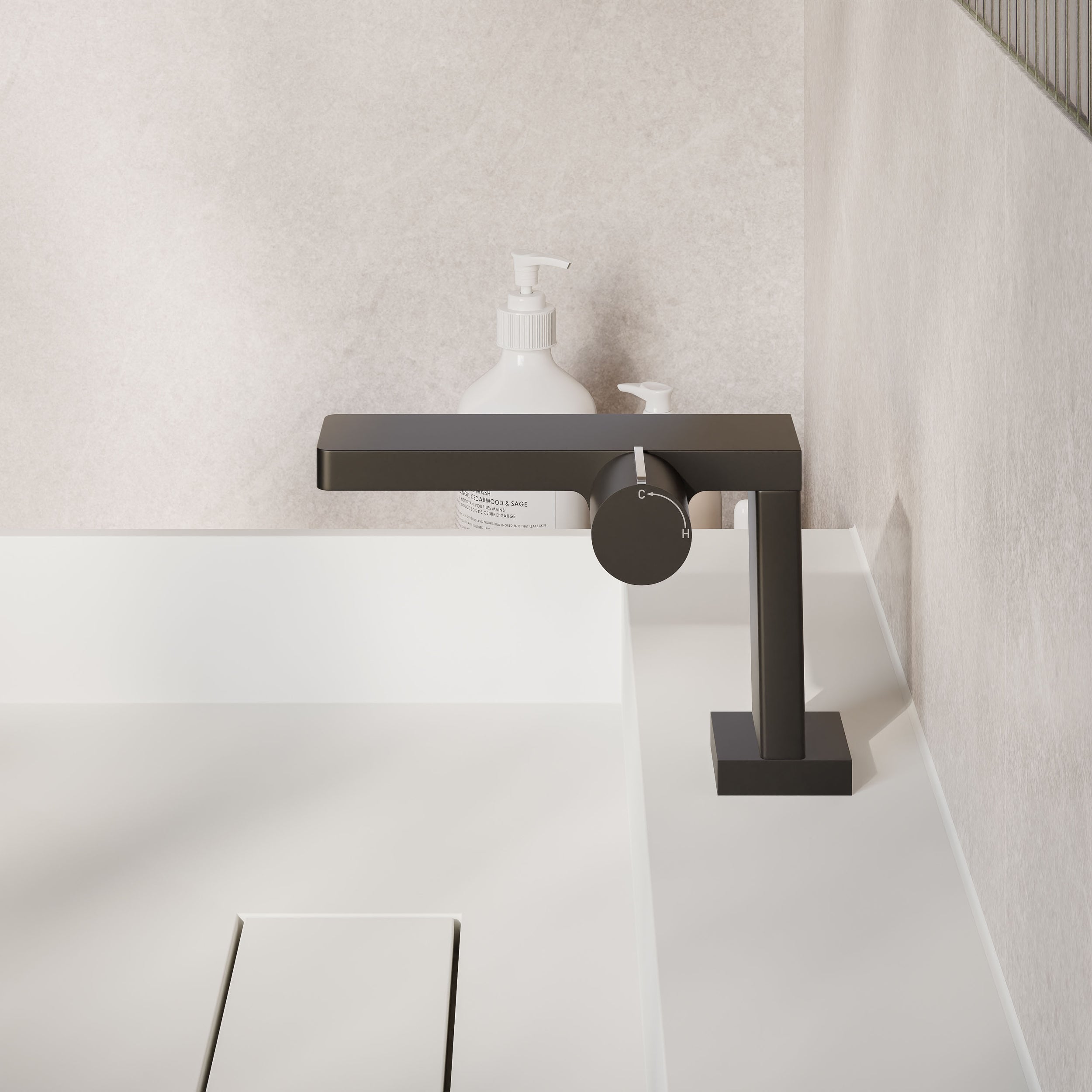 Designová umyvadlová baterie koupelnová baterie NT3110B