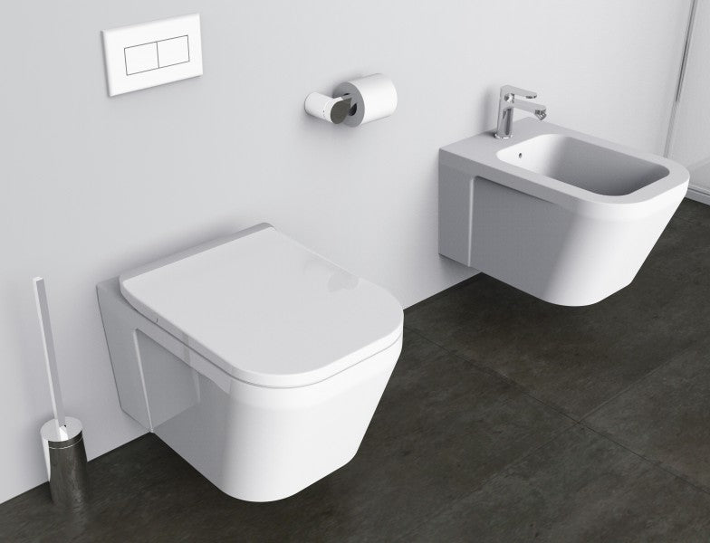 Elegantní držák WC štětky SDVTBH Designový kulatý