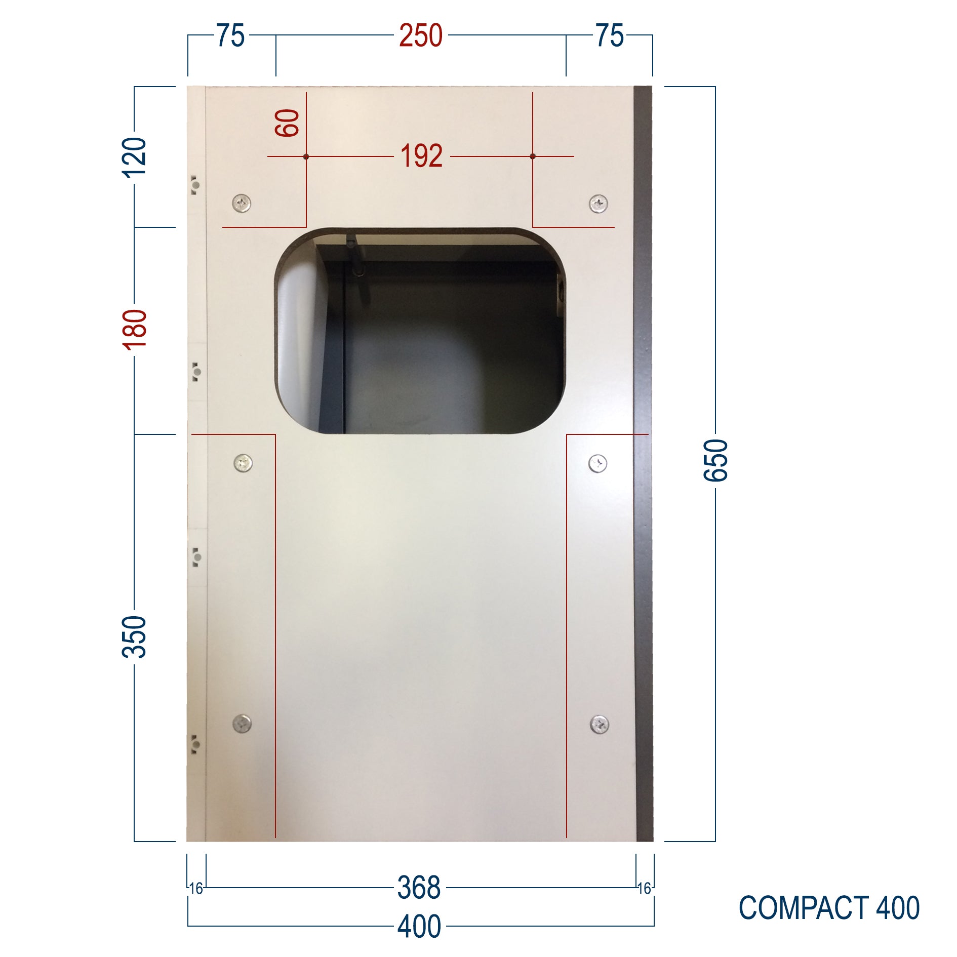 Koupelnová skříňka s umyvadlem, WC štětkou a držákem na papír Compact 400 - možnost volby barvy