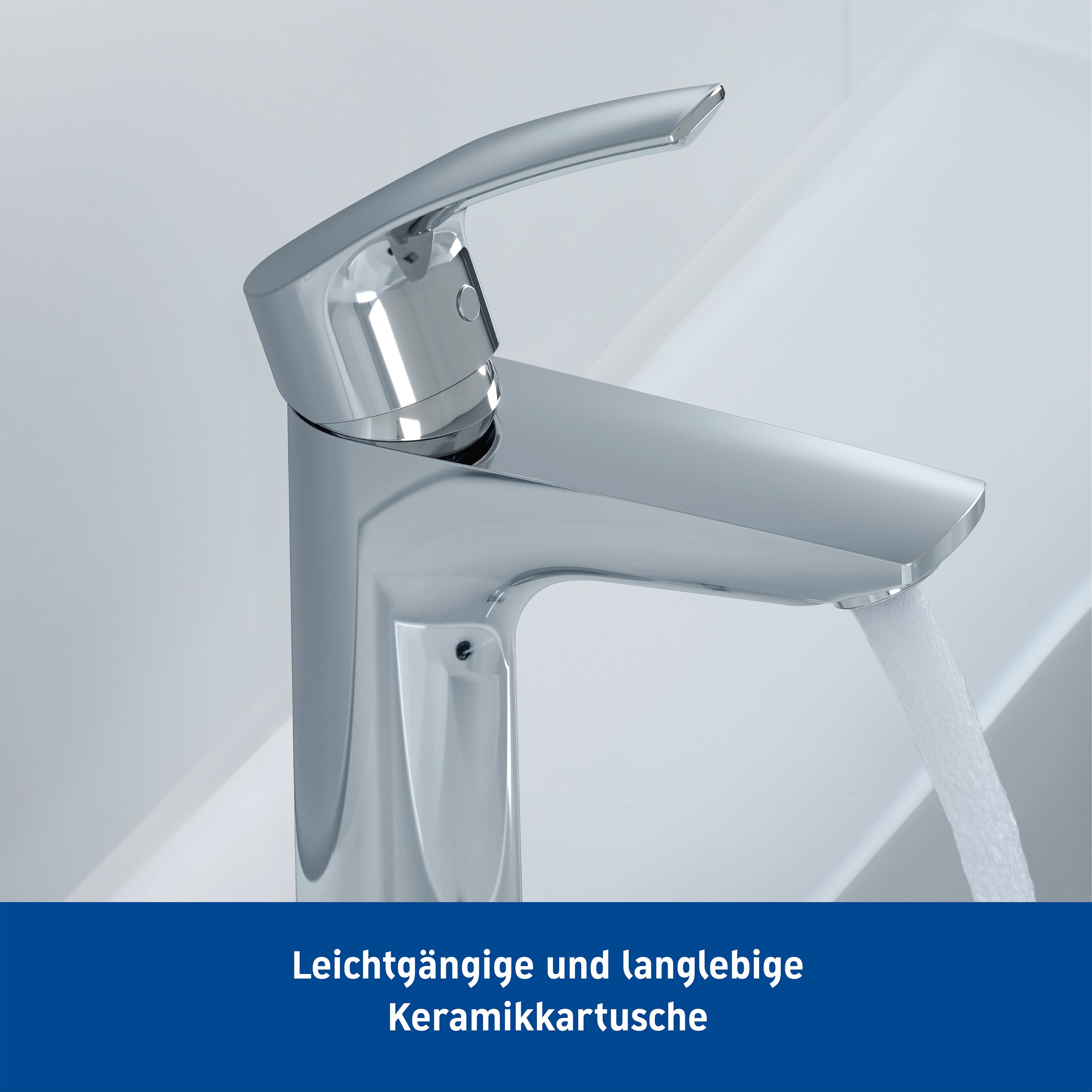 Duravit DuraVelez umyvadlová baterie, 27,2 cm (velikost L), chrom